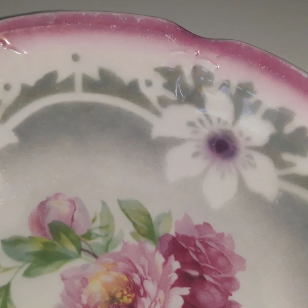 K&L Germany floral porcelain bowl